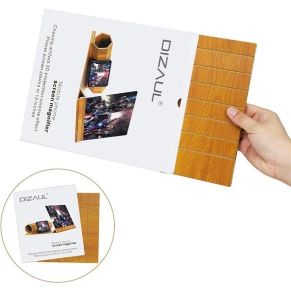 12’’ Screen Magnifier for Smartphone –Mobile Phone 3D Magnifier Projector Screen - Picture 4 of 6